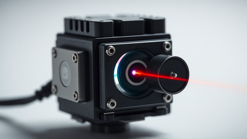 로봇청소기 상단에서 회전하며 레이저를 발사해 실내 구조를 실시간으로 스캔하는 LDS 라이다 센서의 작동 원리